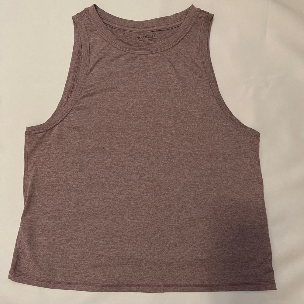 Women’s Athleta Heathered purple tank top size small